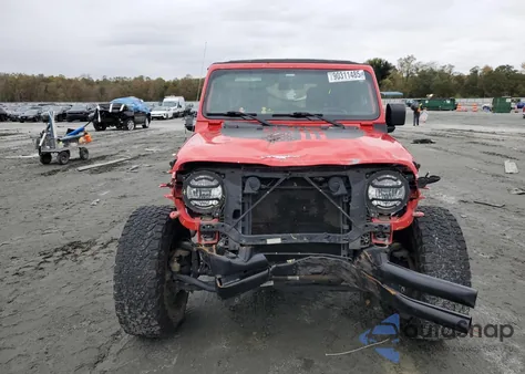 2019 Jeep Wrangler Unlimited Sport из США, поврежденный, VIN 1C4HJXDG5KW659868